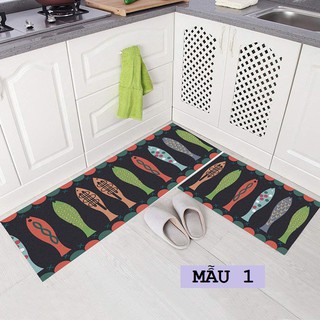 Combo 2 thảm nhà bếp chống trượt