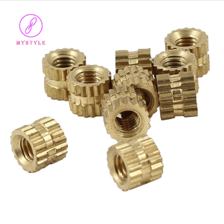 Nút Vặn Bằng Đồng Thau M3X3 X 4mm
