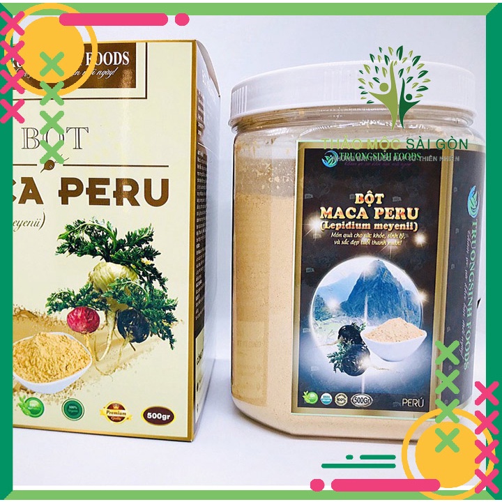 {chính hãng công ty} 500g Bột sâm Maca Peru đen hàng chuẩn