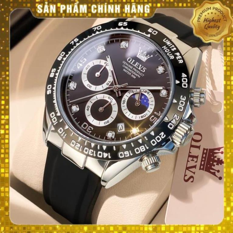 Đồng hồ nam chính hãng Olevs 2875  phát sáng chống vô nước Rolex,BH 12 tháng