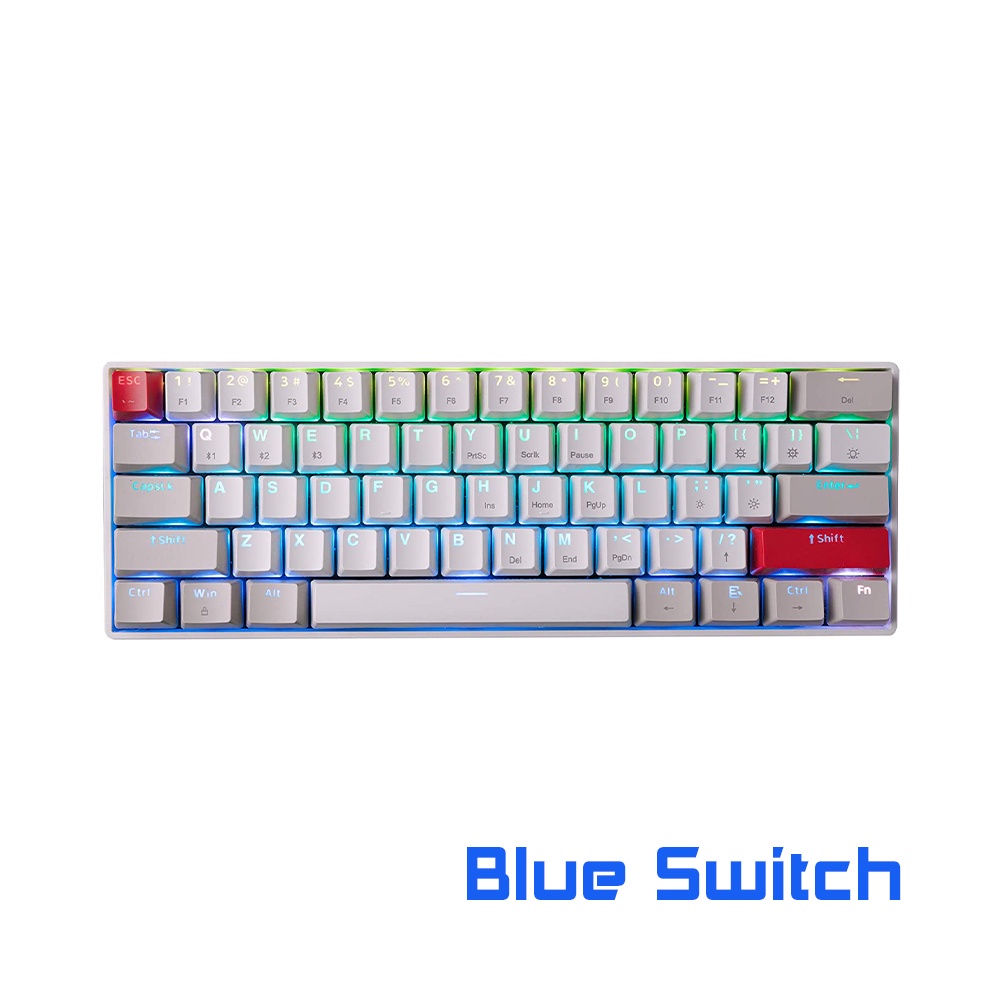 Bàn phím cơ không dây Newmen GM610 - Bảo hành 24 tháng