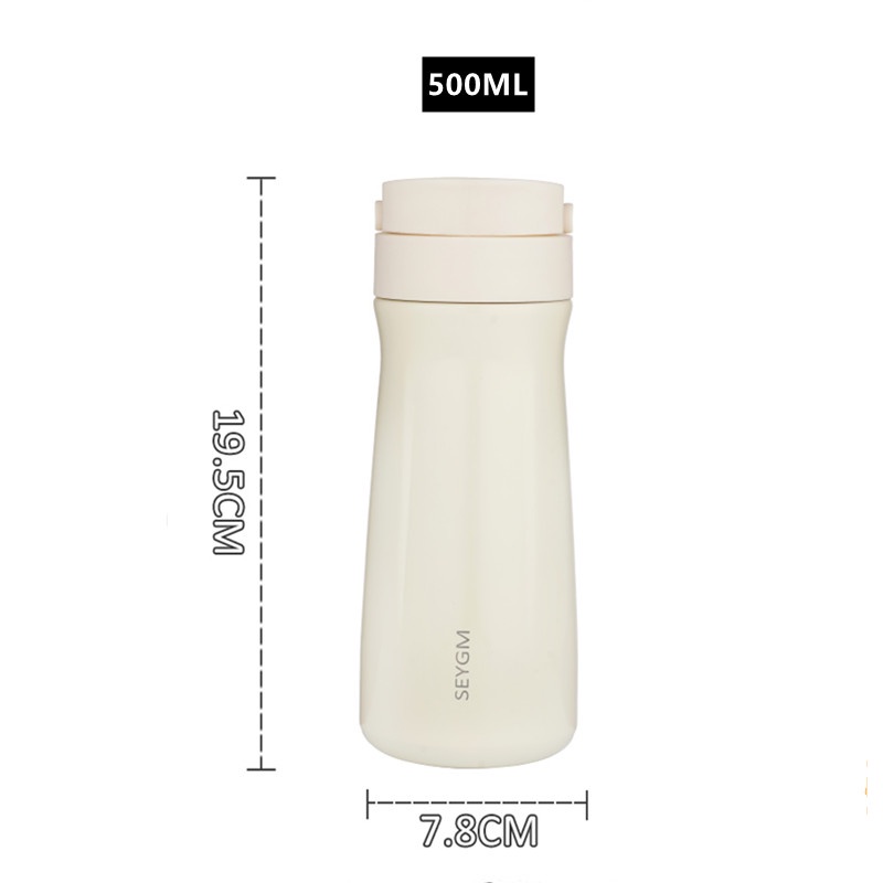 Bình Nước Giữ Nhiệt Bằng Thép Không Gỉ Thời Trang 500ml