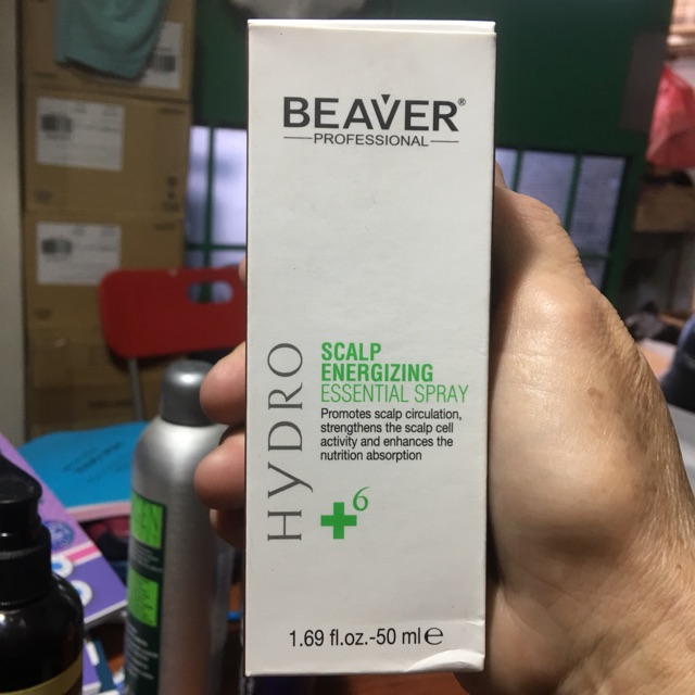 Xịt dưỡng da đầu chống rụng tóc Beaver Hydro Scalp Energizing Essense Spray +6 50ml