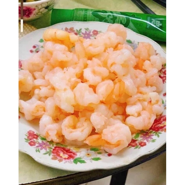 Tôm thẻ dạt duỗi xuất Nhật 500gam