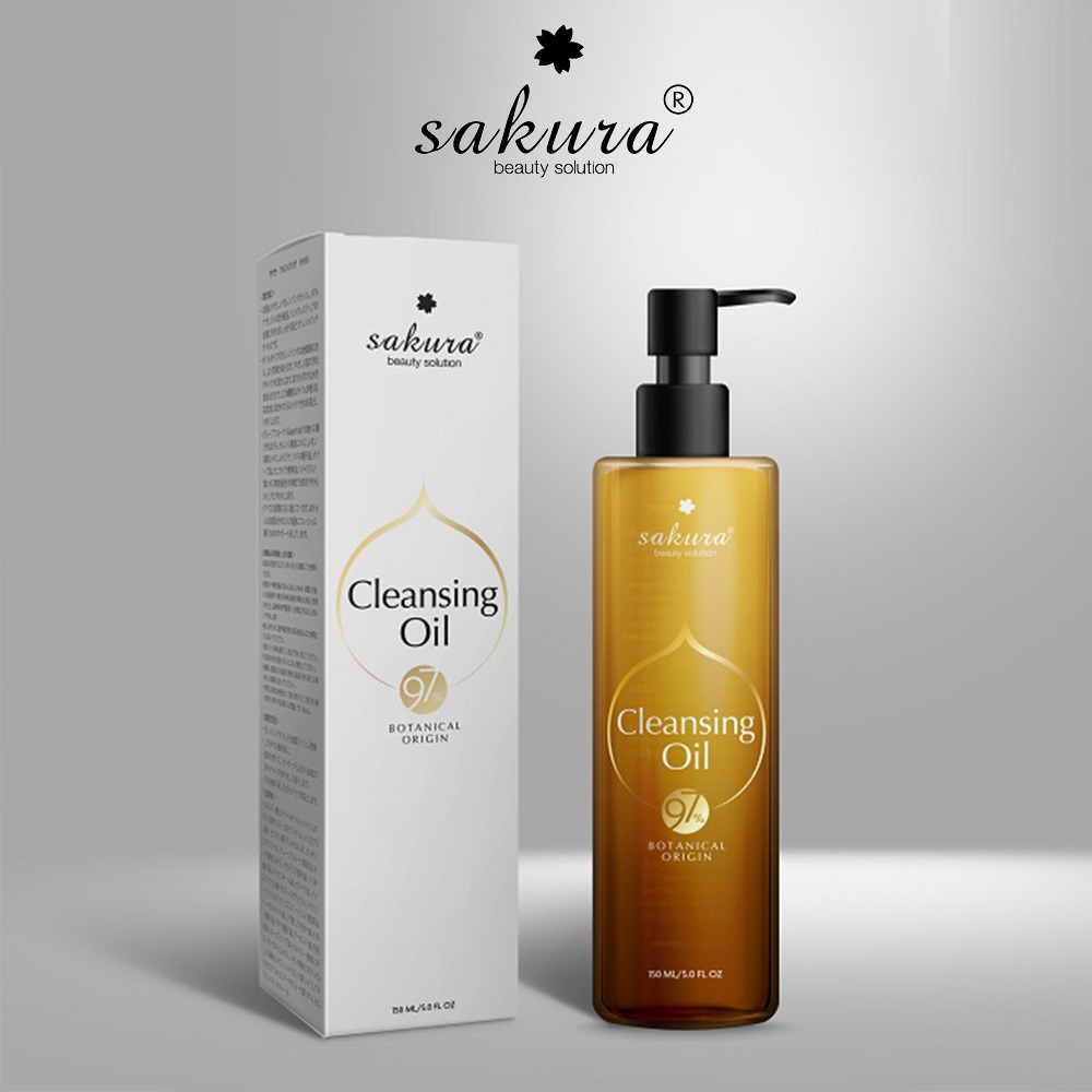 Dầu tẩy trang Sakura Cleansing Oil làm sạch dịu nhẹ an toàn cho da 150ml