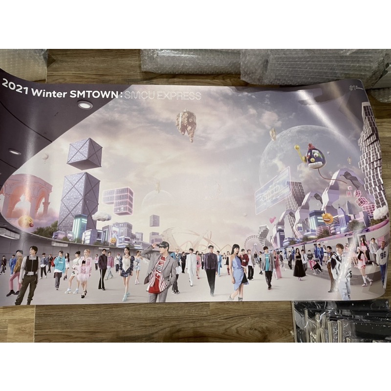 Tranh Poster SMCU - aespa - SNSD Oh GG - NCT