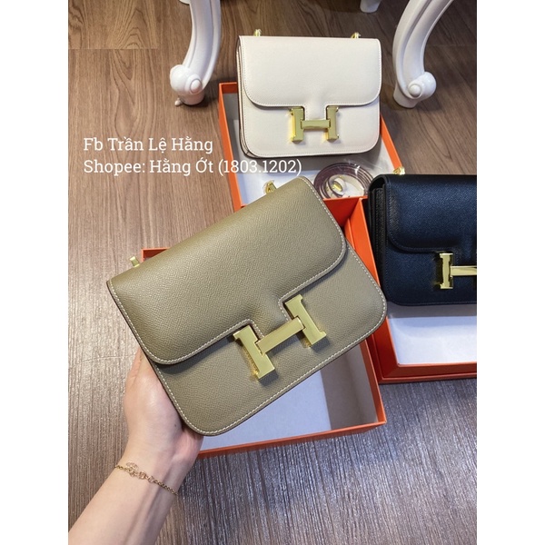 Túi chữ H size mini 19cm full hộp