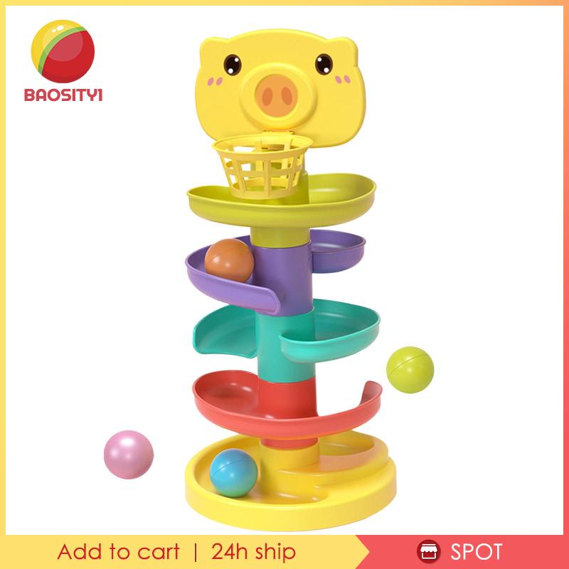 Đồ chơi bóng lăn theo phương pháp Montessori cho bé 2 3 4 tuổi