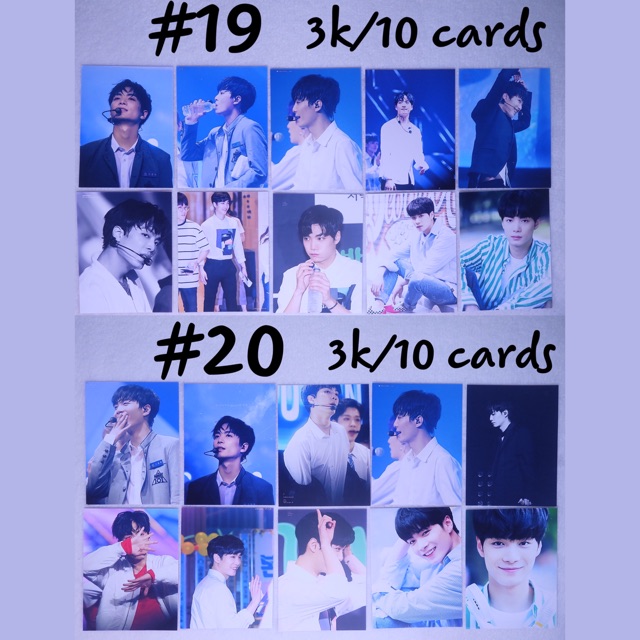 (Có sẵn) Sale set card Jonghyun 2