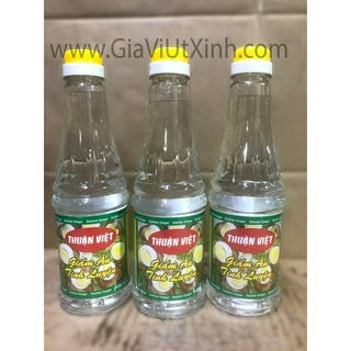 [LOẠI 1] DẤM TINH LUYỆN THUẬN VIỆT 500ML (ĐÚNG 500ML)