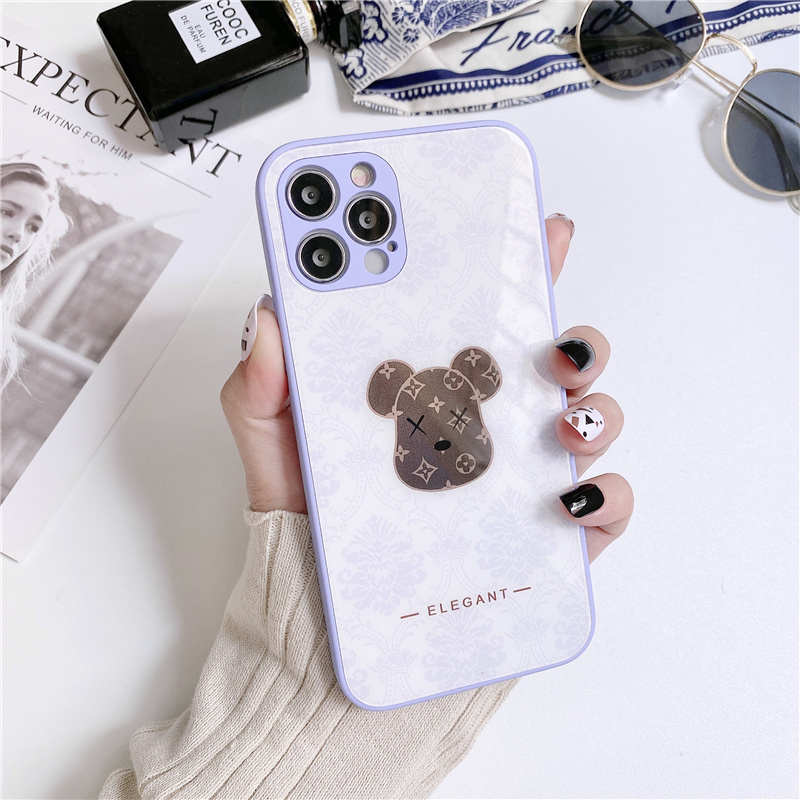 Ốp lưng điện thoại iPhone 12promax 12pro 12 11promax 11pro 11 xsmax xr x 8p 7p 7G màu tím khoai môn | BigBuy360 - bigbuy360.vn