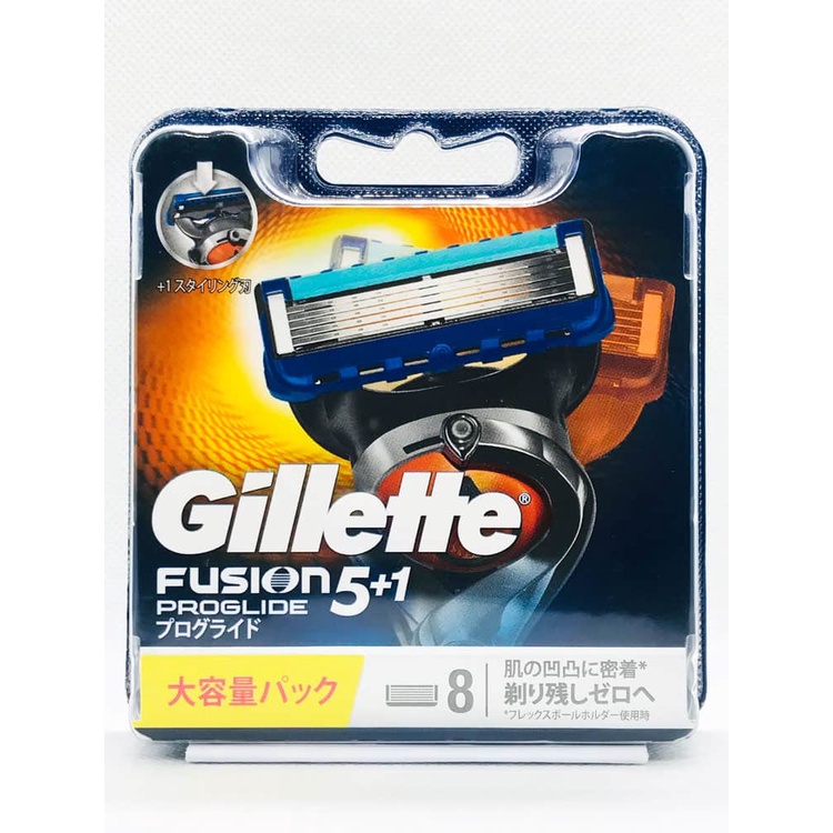 Lưỡi dao cạo râu Gillette Fusion 5+1 Proglide 8 cái