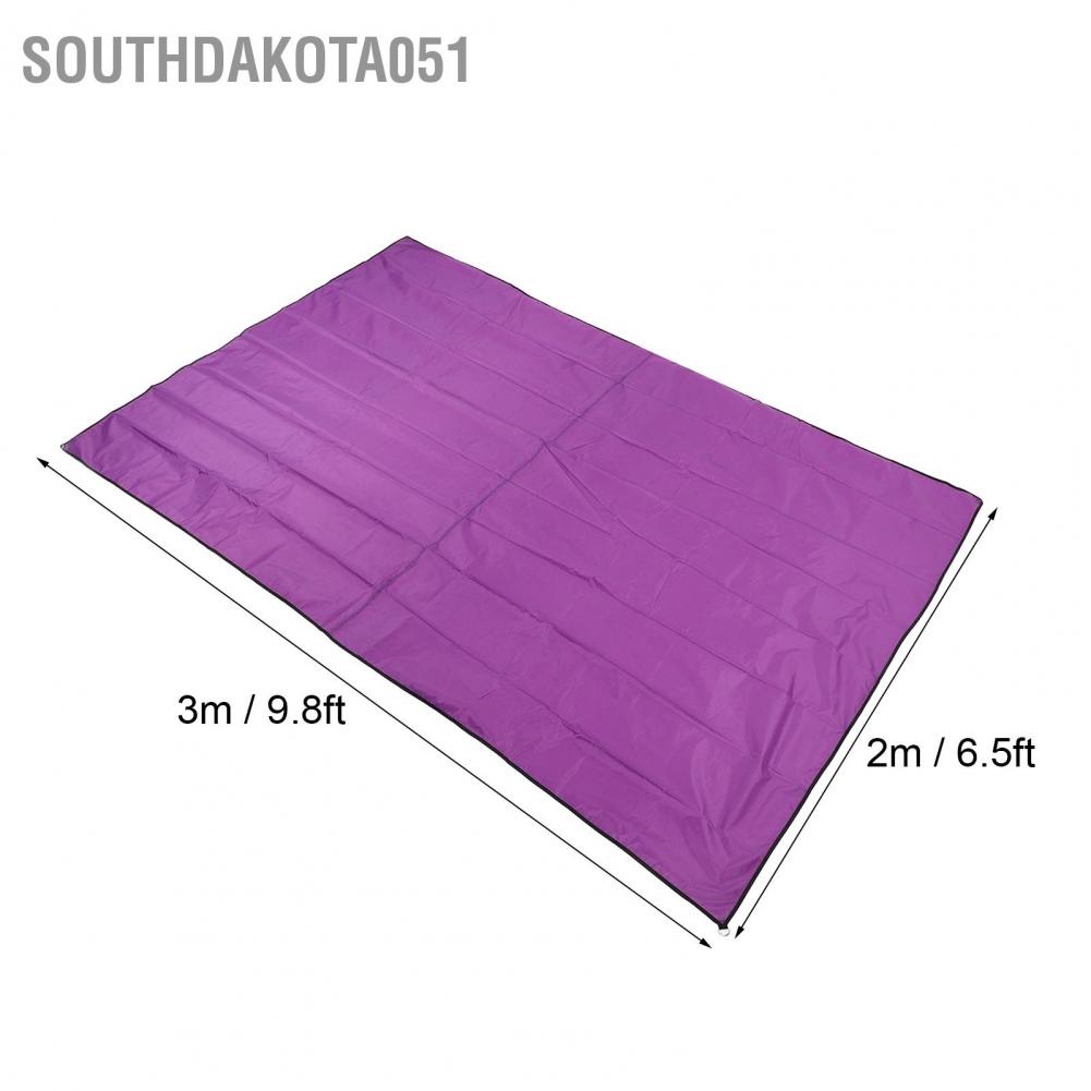 Hàng HOT Tấm Bạt Che Nắng Ngoài Trời Không Thấm Nước hình chữ nhật có thể gập lại cho Hồ bơi sân vườn【Southdakota051】