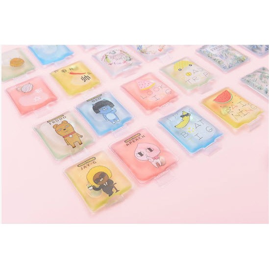 TS11 túi sưởi mini bẻ xu hình chữ nhật 11,5*8,5 cm dùng được nhiều lần có hộp