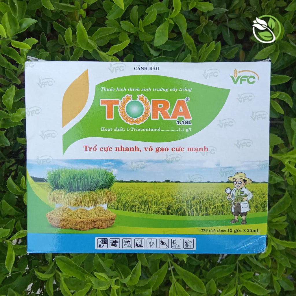 Thuốc Kích Thích Sinh Trưởng Cây Trồng Tora 1.1SL - Gói 25ml