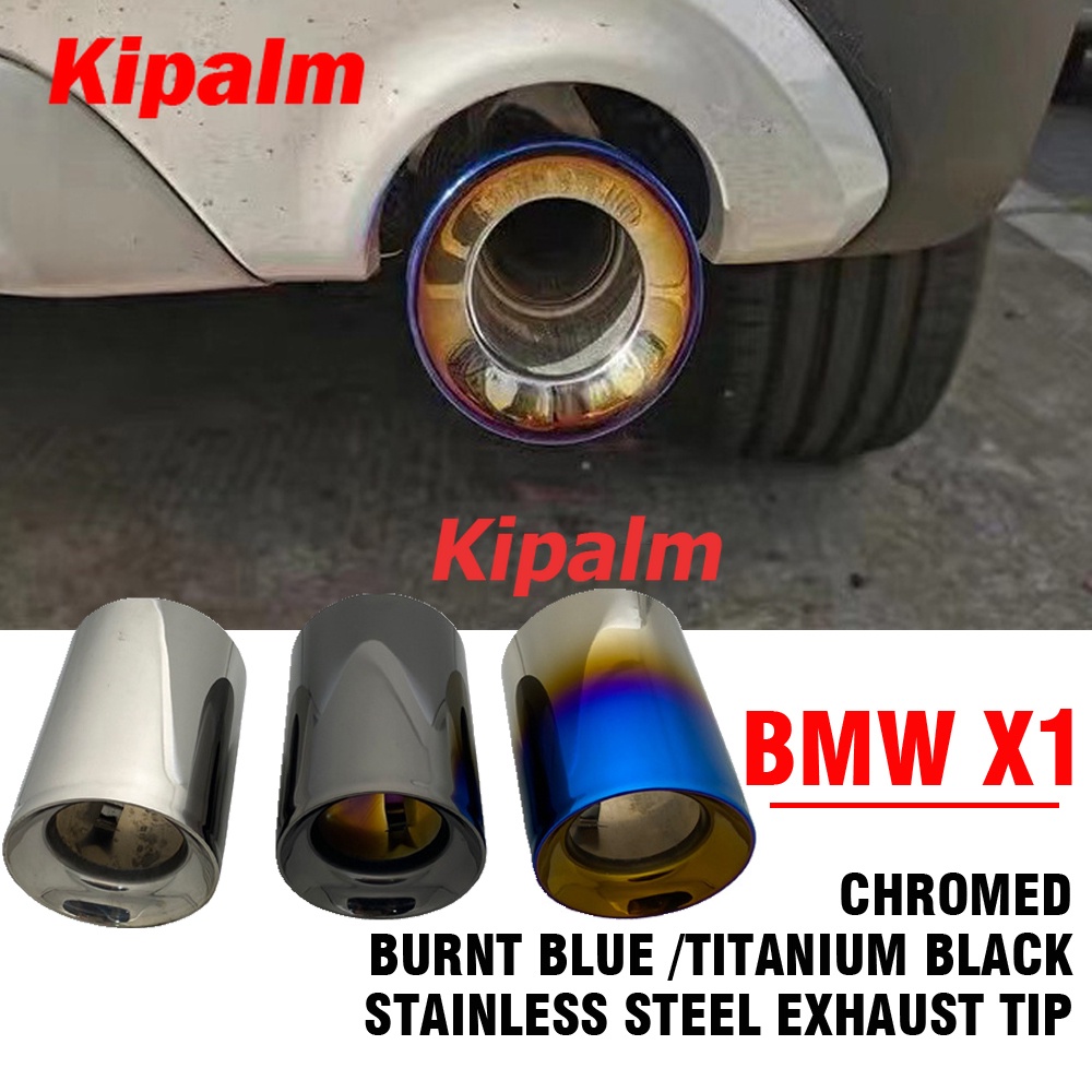Đầu xả bằng thép không gỉ Mufller Đuôi ống cho BMW X1 F48 2016-2021