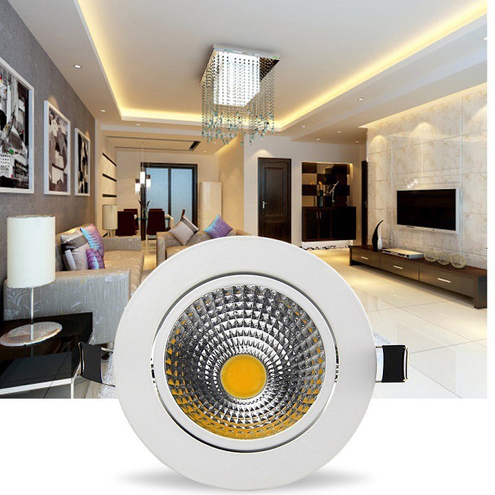 ĐÈN LED ÂM TRẦN MẮT COB 3W 5W 9W 12W