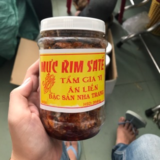 Combo 5 Hộp Mực Rim Sate - Mực Rim Nha Trang