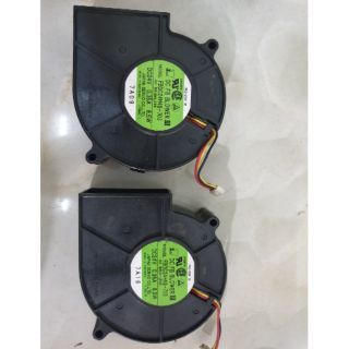 Quạt sò không chổi than 24V 0.36A 8.5W/9.1w tháo máy Nhật.