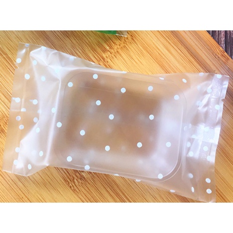 (7*12cm | 100 túi / bich ) Túi bánh hàn miệng 7x12