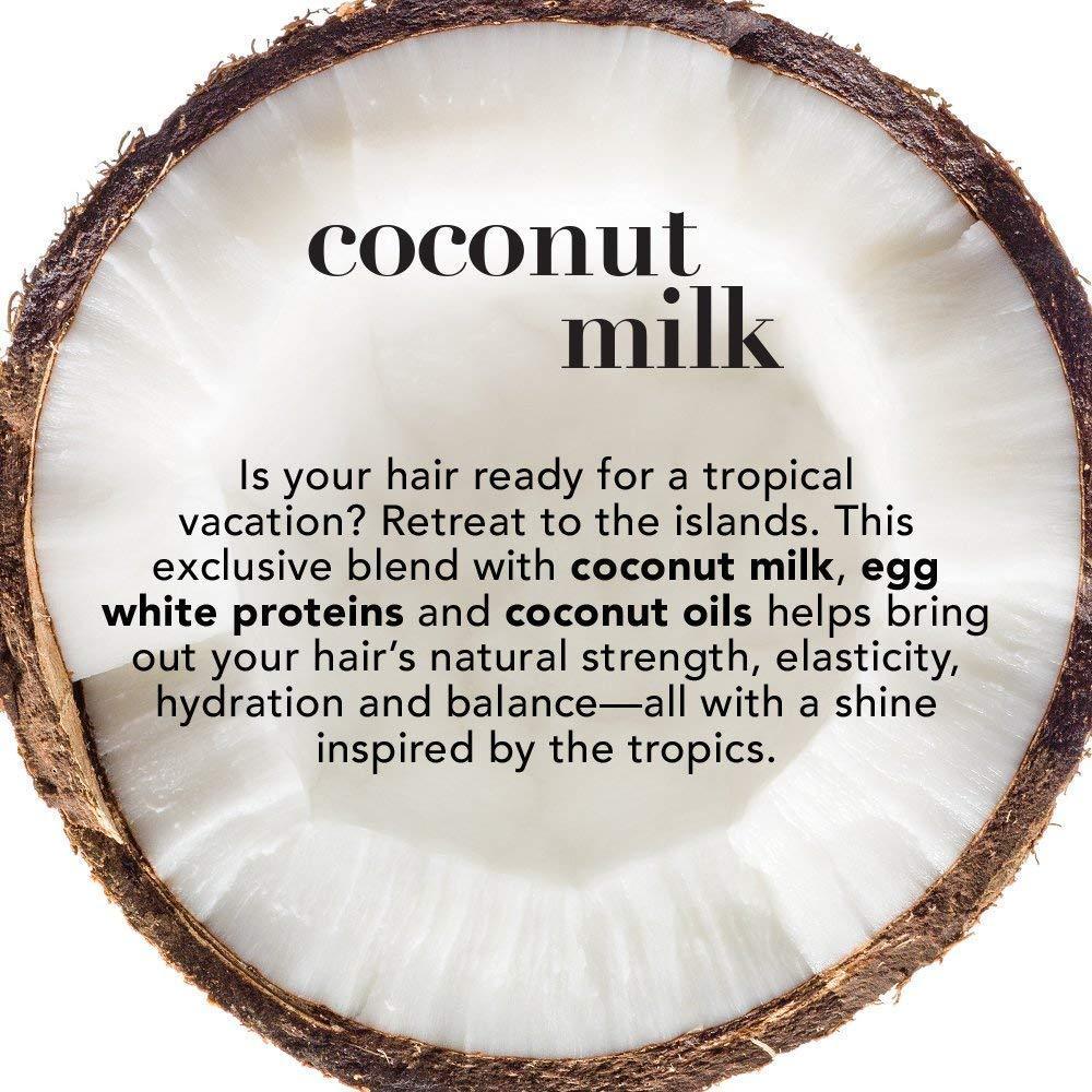 DẦU GỘI & XẢ OGX COCONUT MILK  - Hàng Nhập USA Chính Hãng