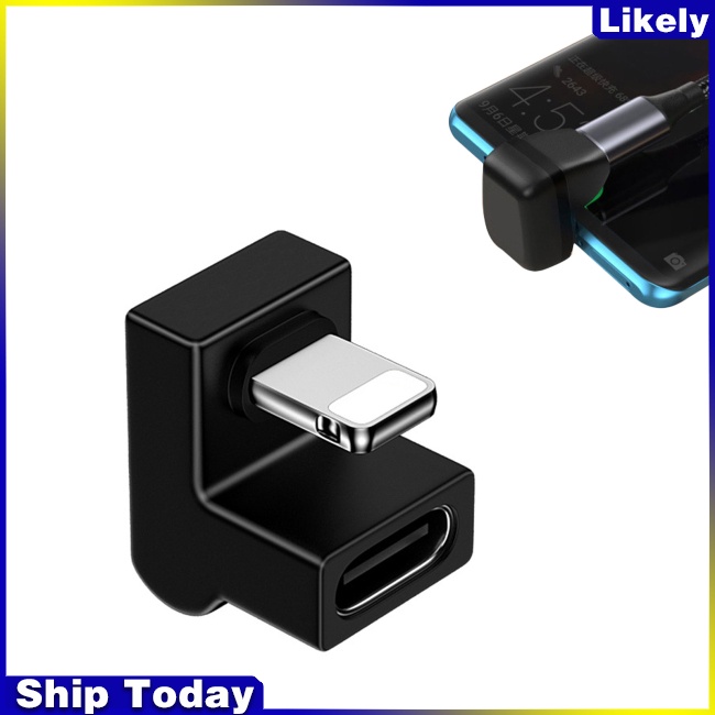 Bộ Chuyển Đổi Sạc Nhanh Đa Năng Pd 20w Hình Chữ U Cho Iphone
