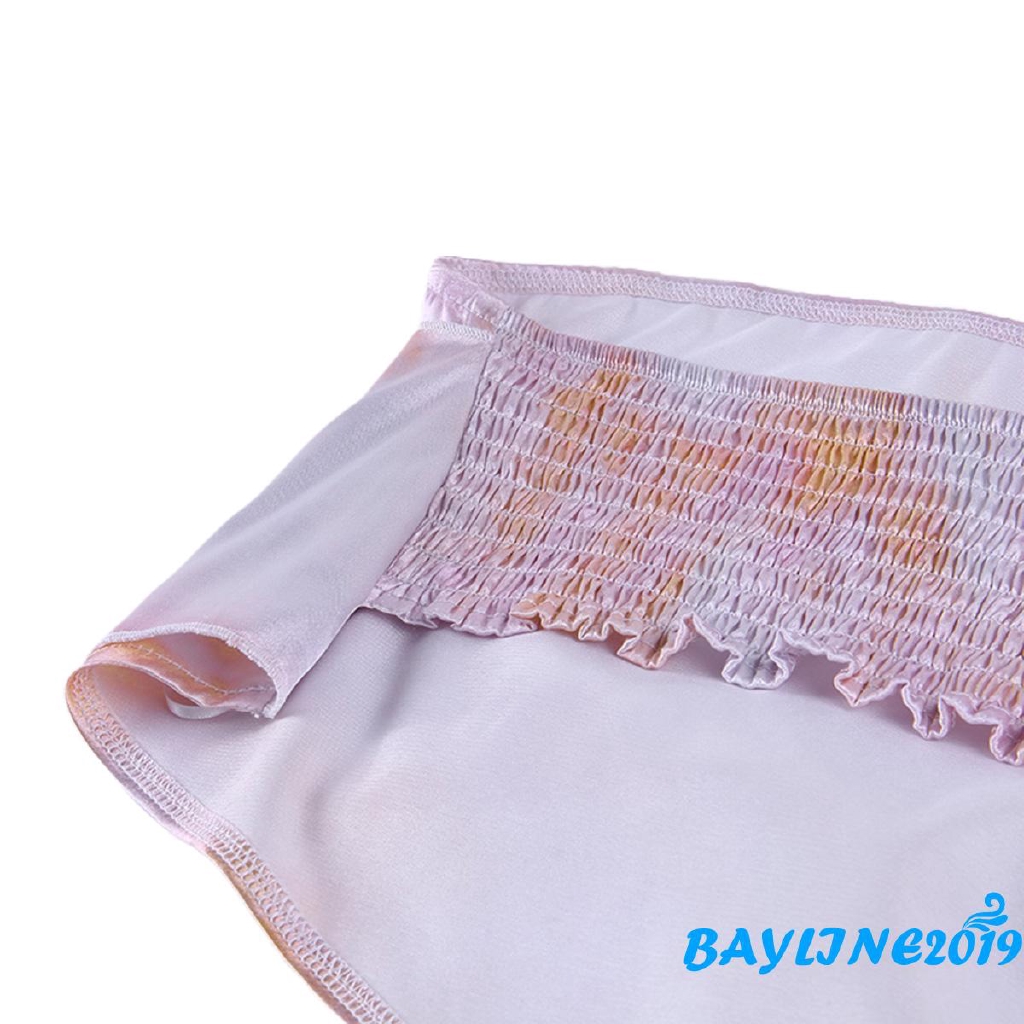 Áo kiểu không dây dáng ngắn hở lưng in họa tiết độc đáo thời trang mùa hè quyến rũ cho nữ