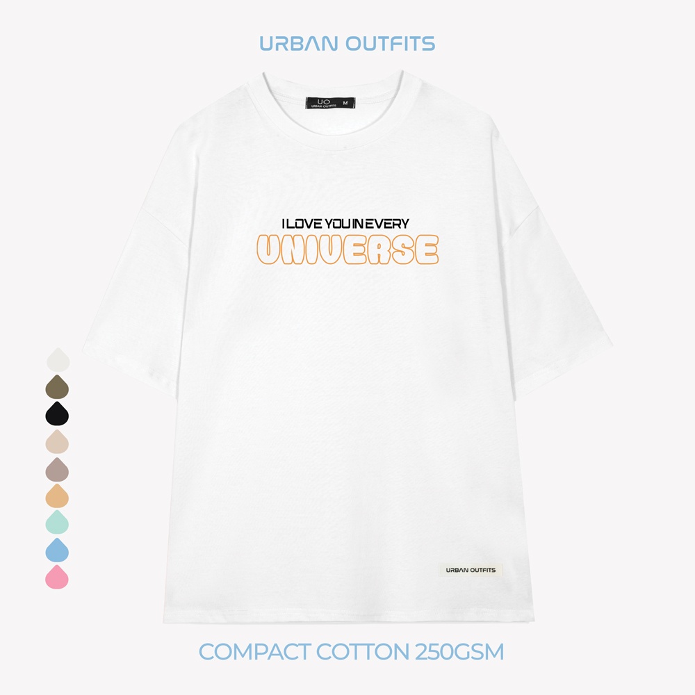Áo Thun Tay Lỡ Form Rộng URBAN OUTFITS  ATO154 Local Brand In Hình ver 2.0 Chất Vải 100% Compact Cotton 250GSM