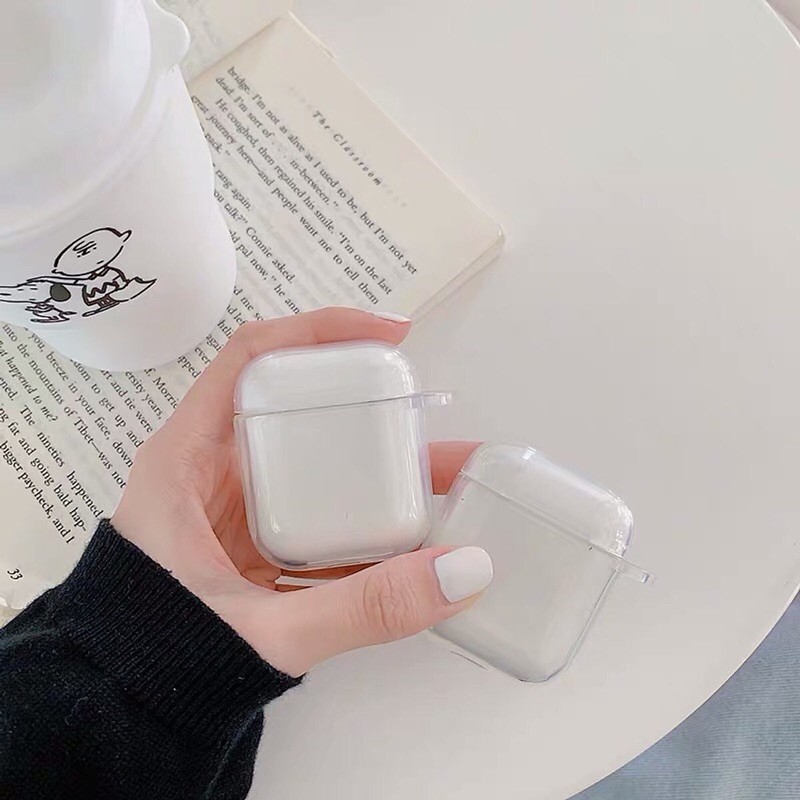 bao tai nghe airpod pro/ airpod 1/2 silicon trong suốt