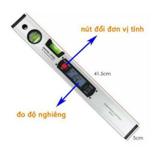 Thước Nivo điện tử 400mm có đế nam châm