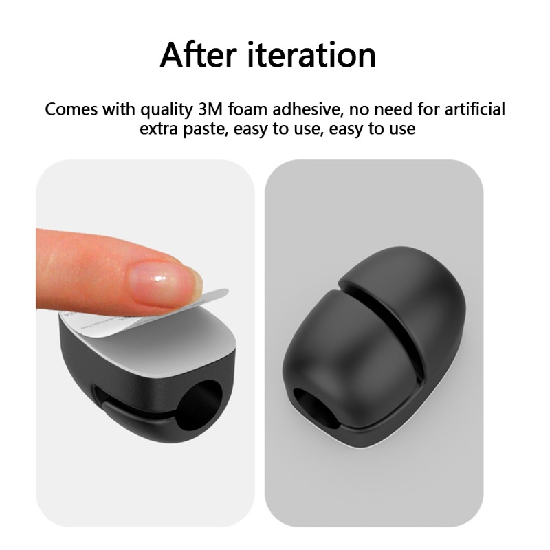 ✿ Kẹp Silicone cố định dây cáp gọn gàng tiện dụng | BigBuy360 - bigbuy360.vn