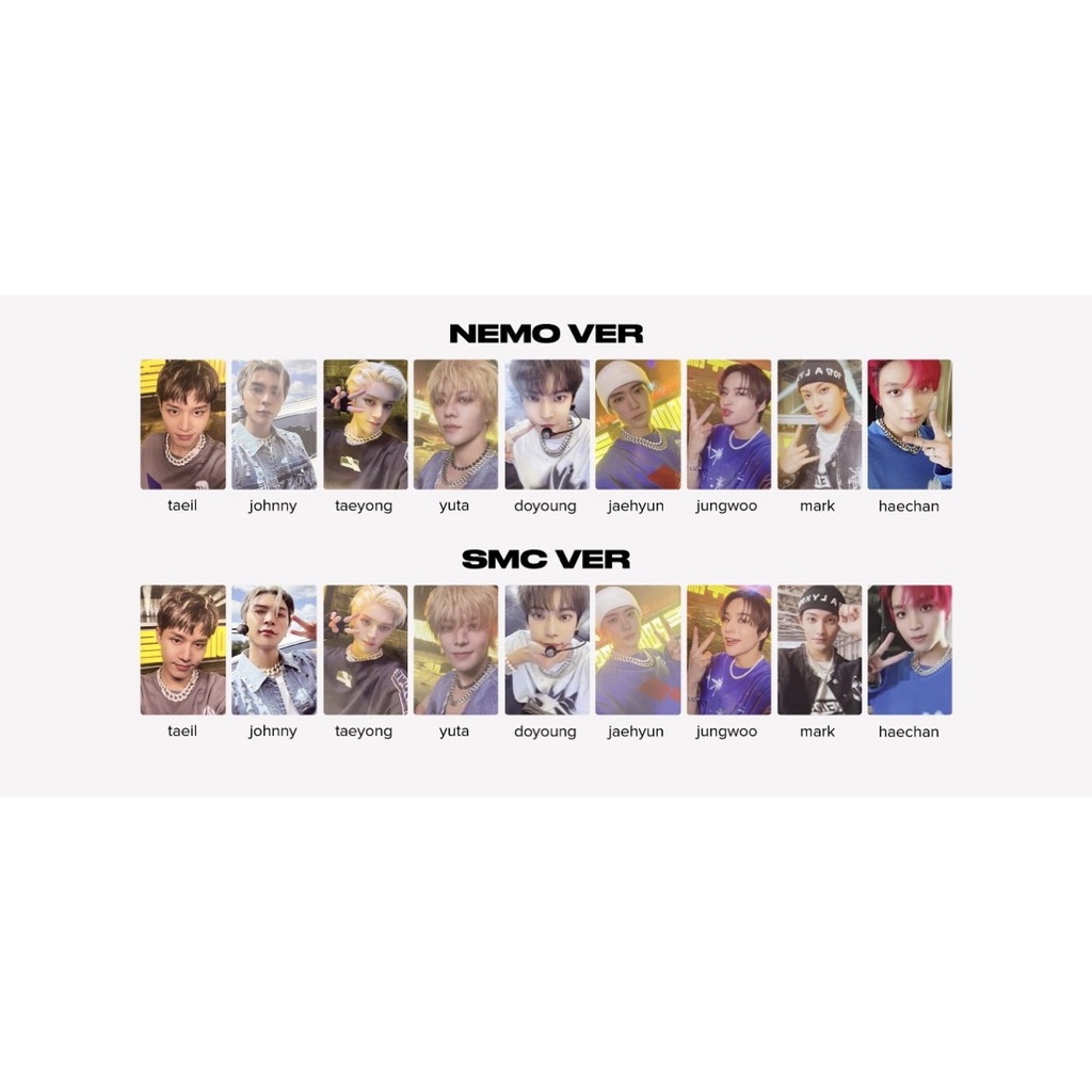 Bộ ảnh 2 baddies  nemo / SMU - nhóm NCT 127