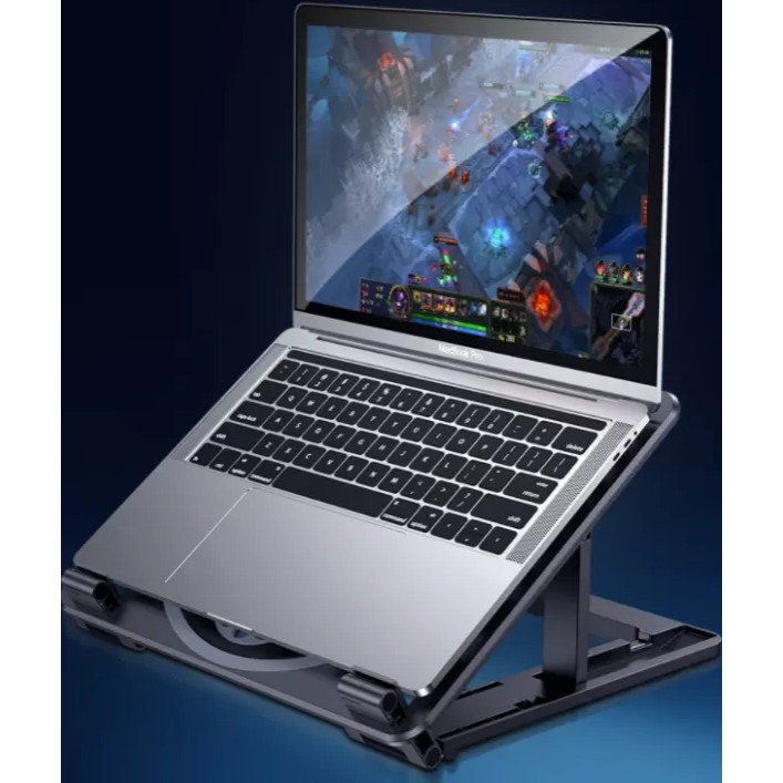 [HÀNG CAO CẤP] Đế Tản Nhiệt Laptop,Macbook, Ipad, Có Thể Gập Gọn Dễ Dàng (2 Quạt)