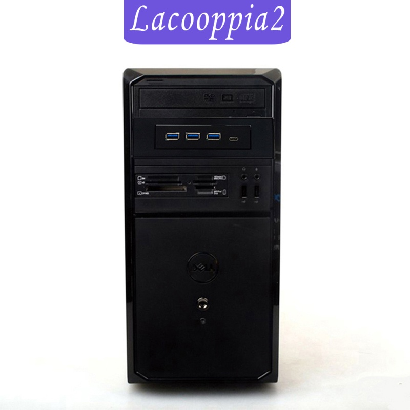 [LACOOPPIA2] USB 3.0 3.5&quot; 4-Port Interface Hub Front Panel Hub Expansion Board Card 6Gbps