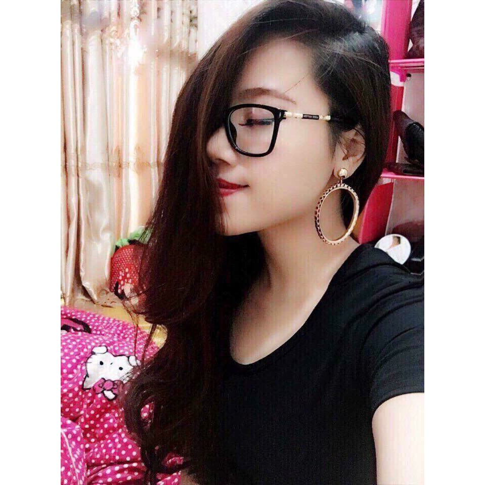 Kính Thời Trang Nam Nữ Hàn Quốc - Tặng Kèm Hộp Đựng Và Khăn Lau