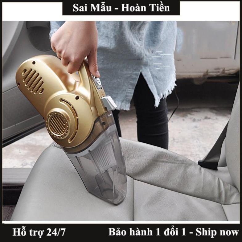 ✔️Máy hút bụi kèm bơm lốp ô tô 4 in 1 đa năng hút bụi cực mạnh, bơm lốp siêu nhanh nhỏ gọn tiện dụng - Bảo hành 12 tháng