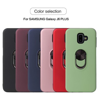 Dành cho Samsung Galaxy J6 Plus S8 Plus S9 Plus S10 S10 5G Note 10 Pro Hai trong một nắp xoay mềm 360 độ
