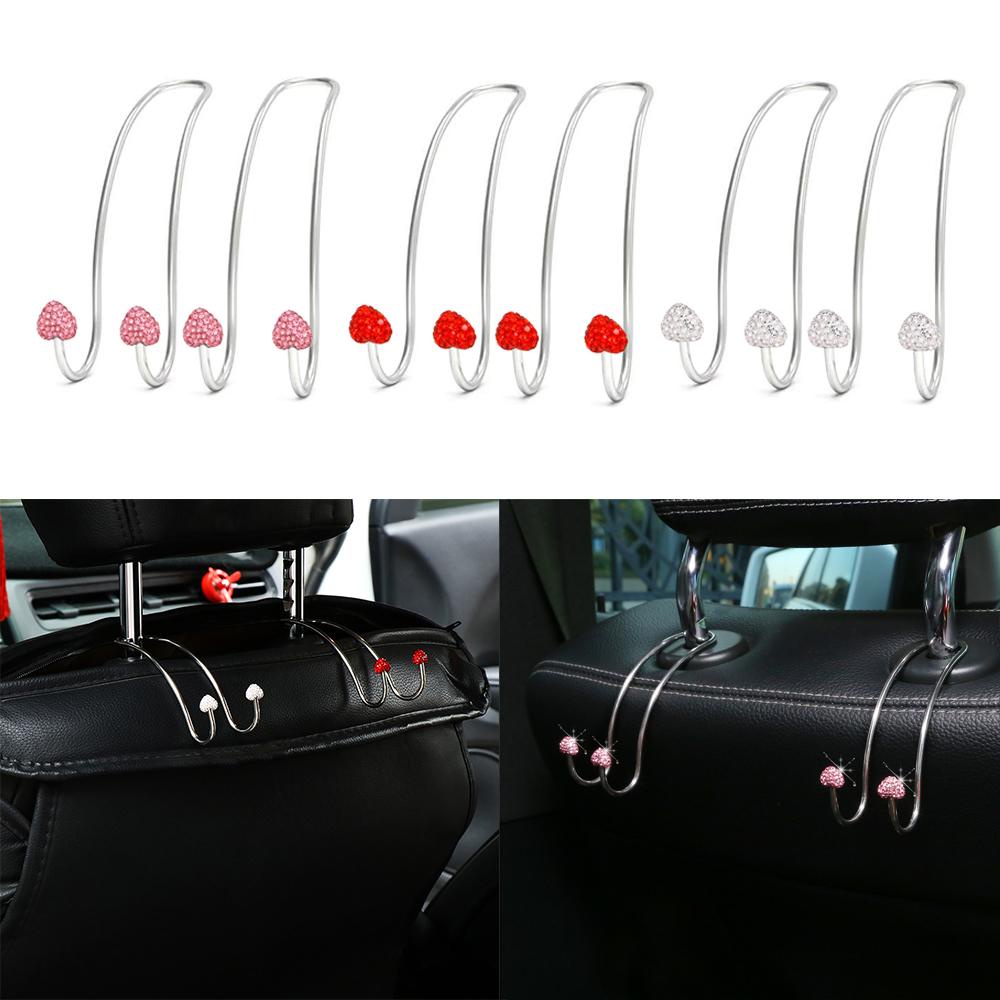 Set 2 Móc Treo Đồ Gắn Ghế Sau Xe Hơi Tiện Dụng