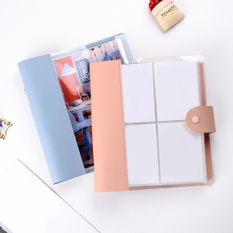 Album Ảnh Chất Liệu Da Sức Chứa Lớn 6 Lỗ 3 inch 5 inch 7 inch