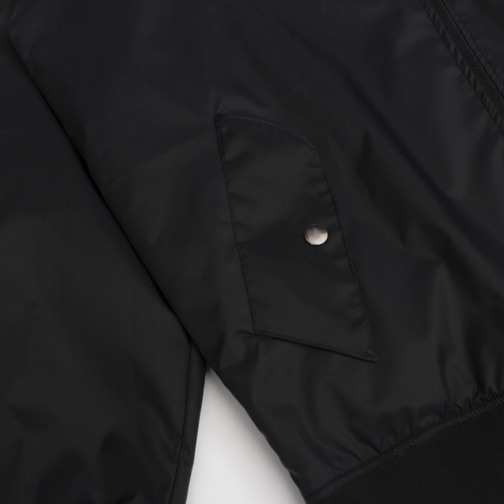 Áo Khoác Bomber 2 Mặt Trượt Nước Sukajan by Xfire Áo Gió Đen Phi Bóng