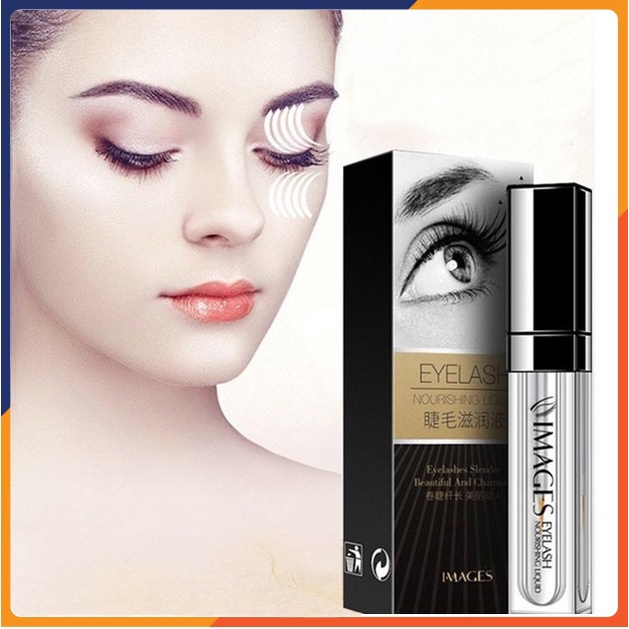 Serum nuôi dưỡng lông mi IMAGES dài, dày và cong, không màu, serum dưỡng mi mọc mi 7ml SPU063