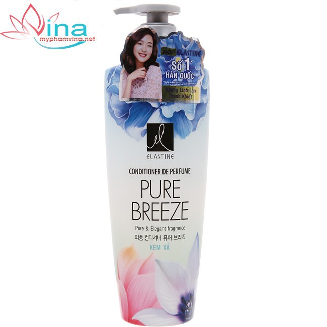 DẦU XẢ NƯỚC HOA ELASTINE PURE BREEZE 600ML