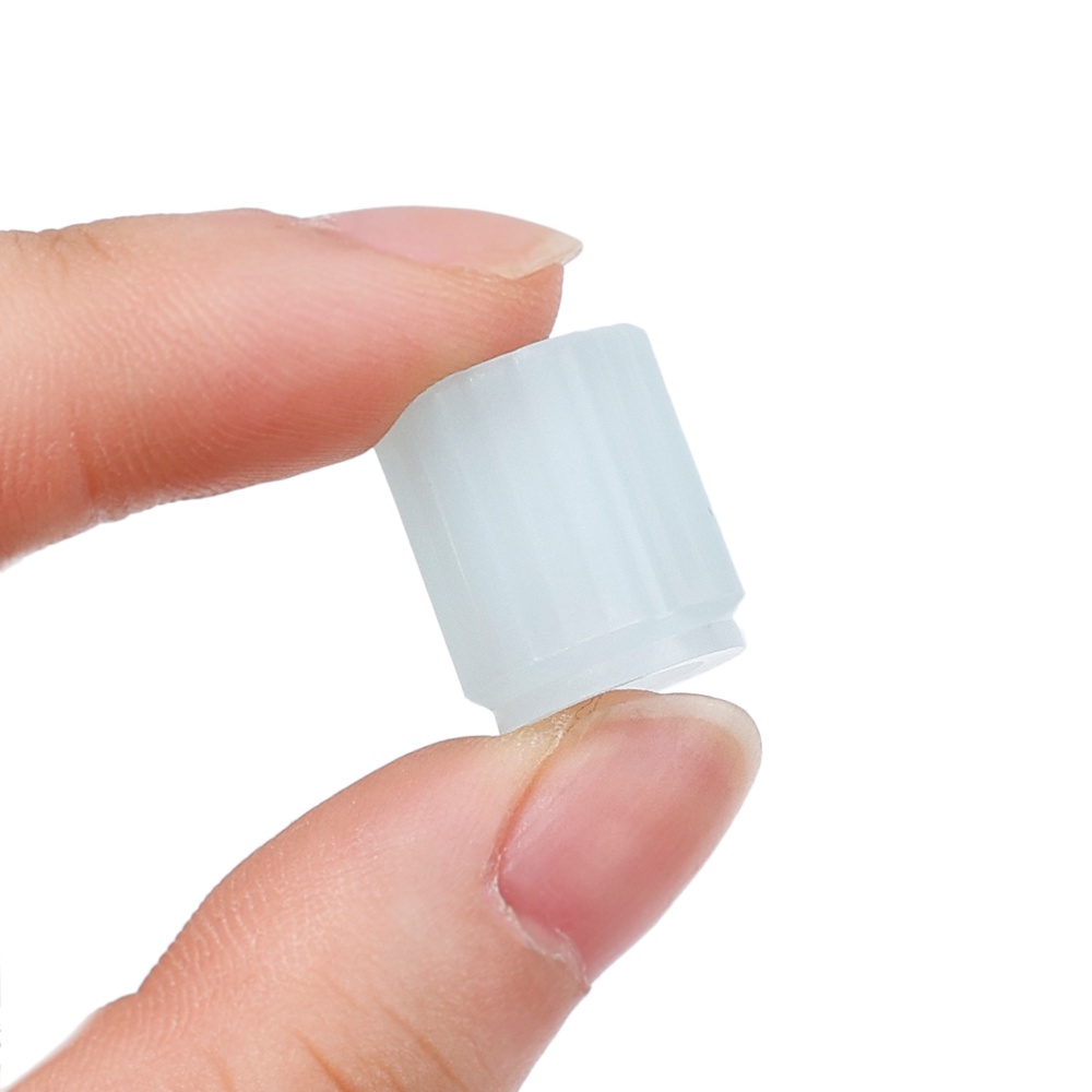 Set 1 / 4 Nắp Van Lốp Xe Hơi / Xe Máy Chống Bụi Màu Xanh Dương Dạ Quang Thông Dụng