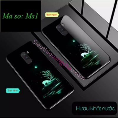 Ốp dạ quang Pocophone F1 (mẫu 1)