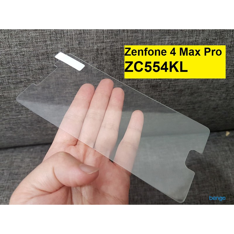 Dán màn hình cường lực Asus ZenFone 4 Max Pro (ZC554KL) 9H+