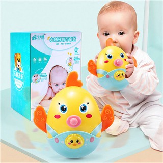 Đồ chơi lật đật gặm nứu phát âm thanh ngộ nghĩnh cho bé