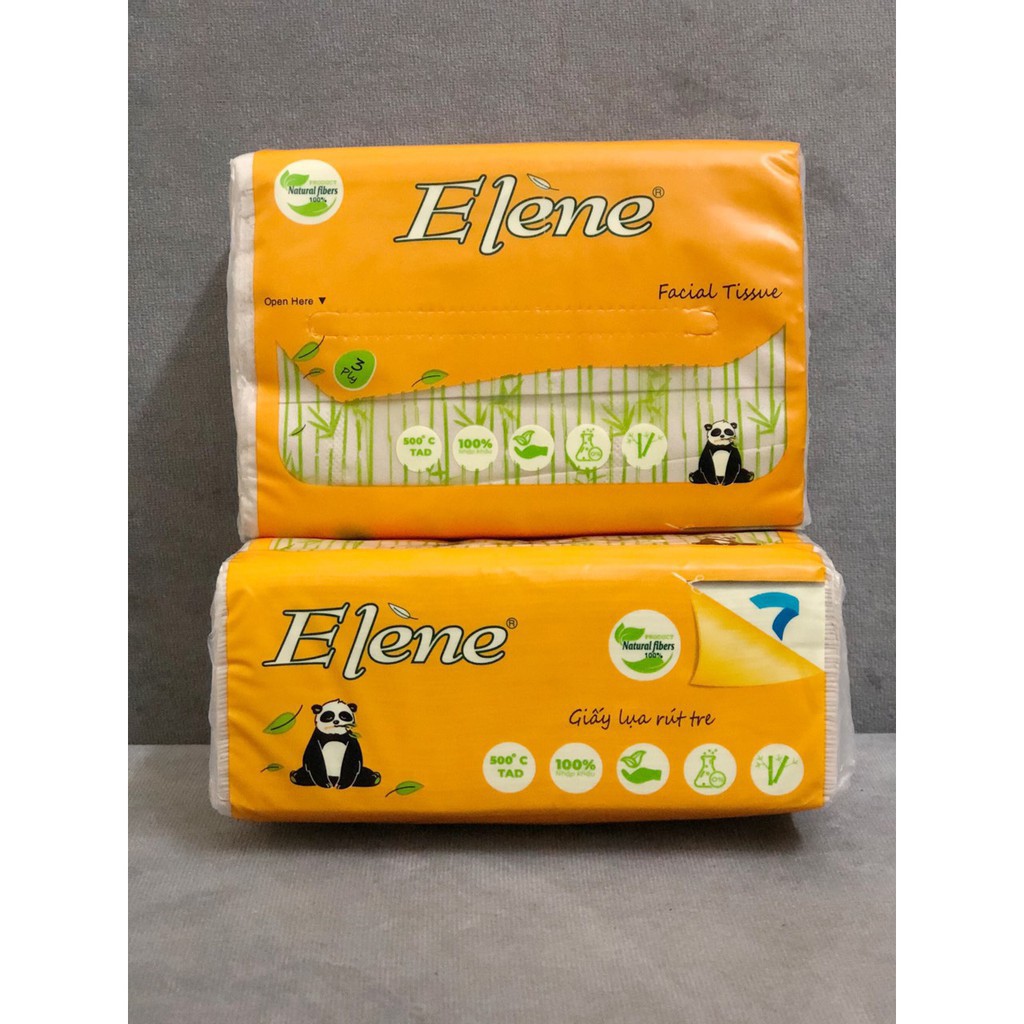 [Mã 267FMCGSALE giảm 8% đơn 500K] GIẤY ĂN LỤA TRE ELENE