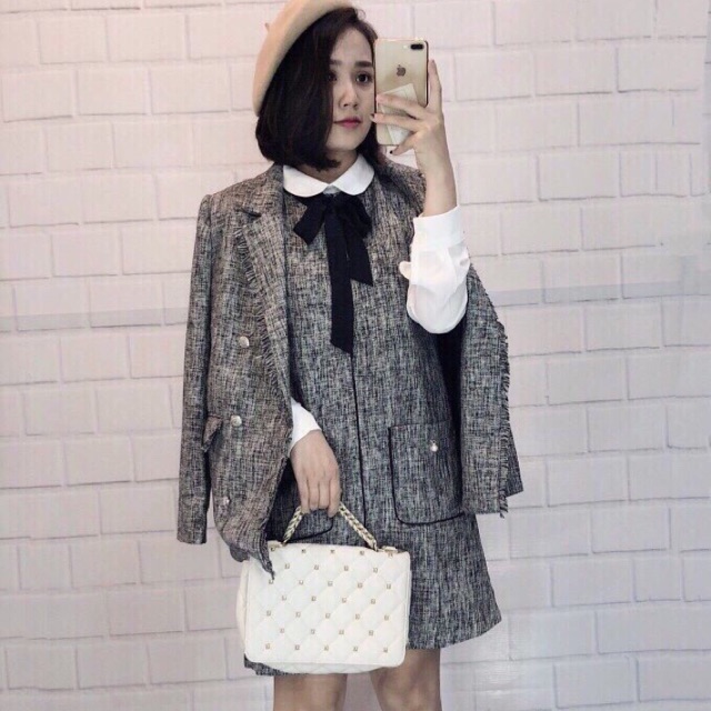 Set vest - đầm