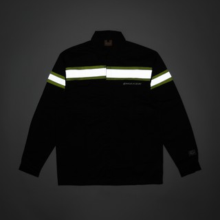 REFLECTIVE SHIRT IN BLACK/NEON - [SMAKER]