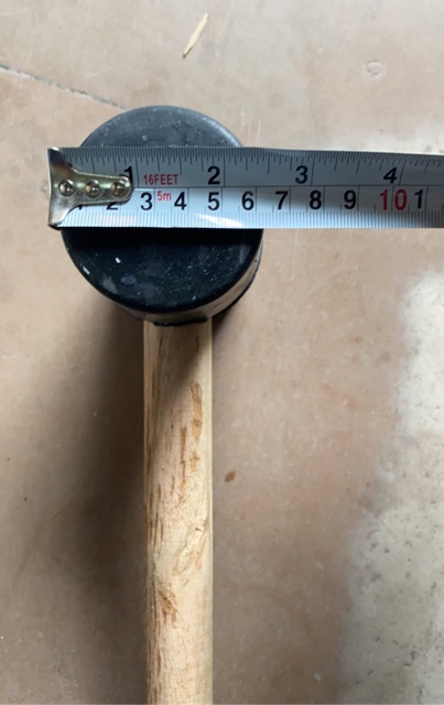 Búa cao su loại đại 550 gam